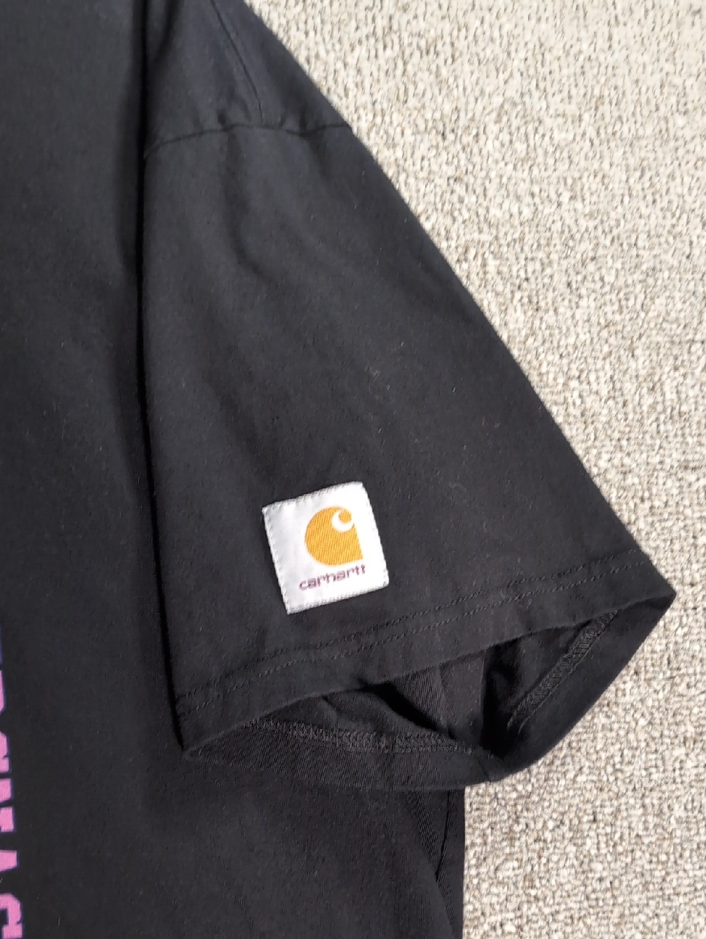 Carhartt WIP x Quartersnacks Grocery Graphic Tee Size XL in Black - Picture 4 of 8